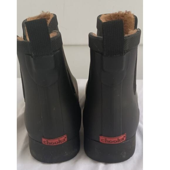 Chooka Del Ridge Black Waterproof Faux Fur Lined boots Women's 8 - Picture 6 of 12